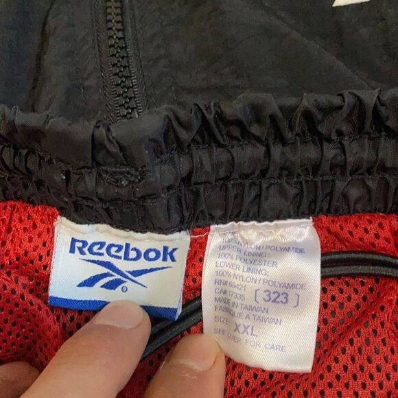 vtg reebok track suit embroidered logo size XL GUC - Picture 7 of 13